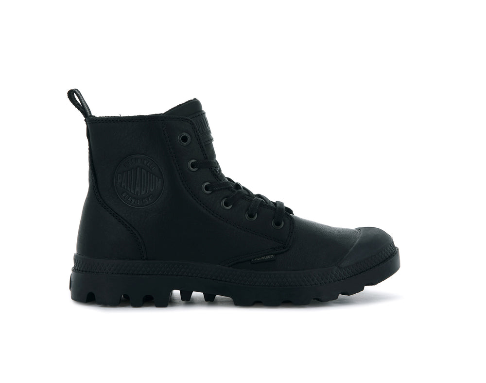 Botas Palladium PAMPA HI ZIP LTH ESS Hombre Negras | Costa Rica-75064